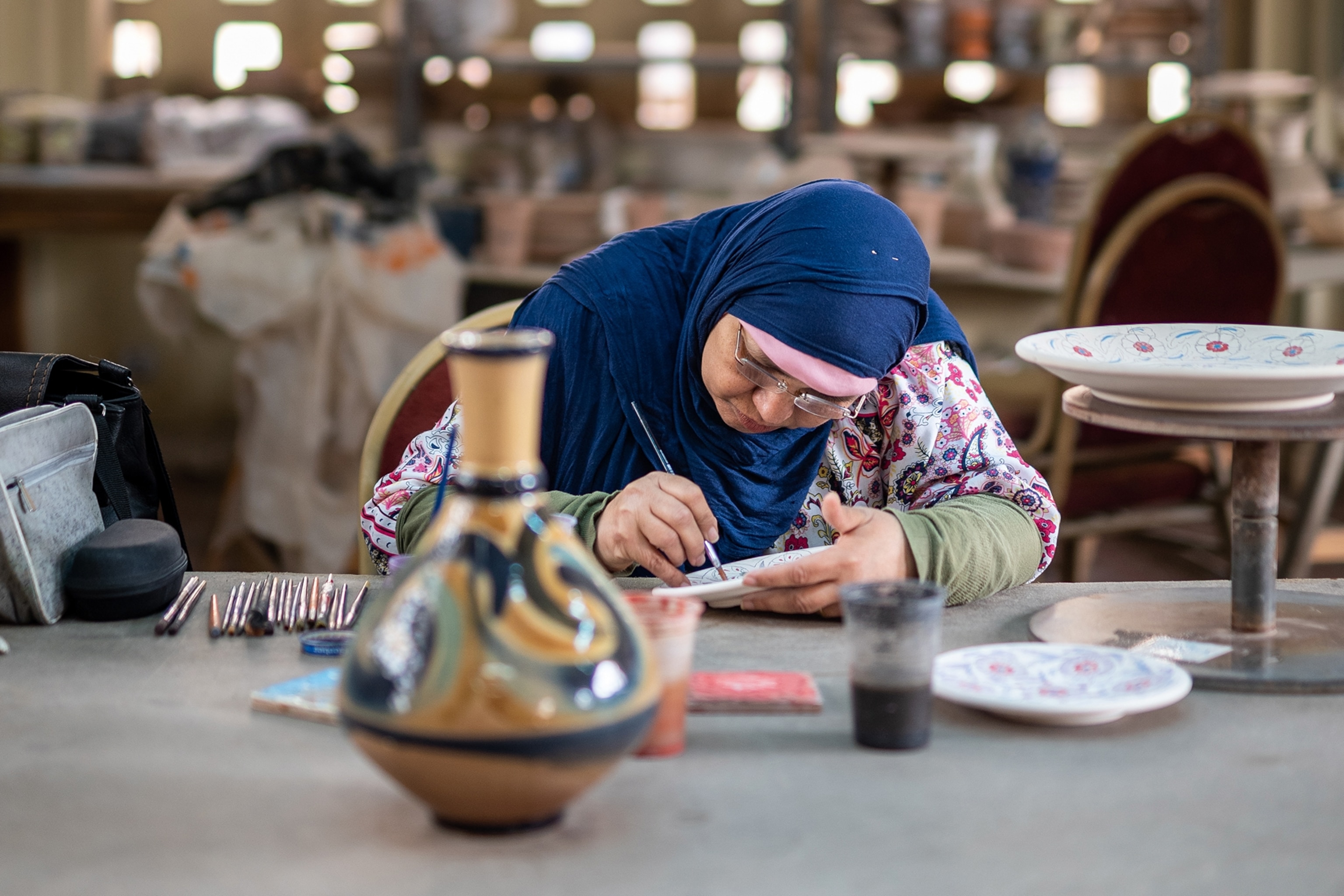 Local artisan workshop representing living cultural heritage beyond major museums