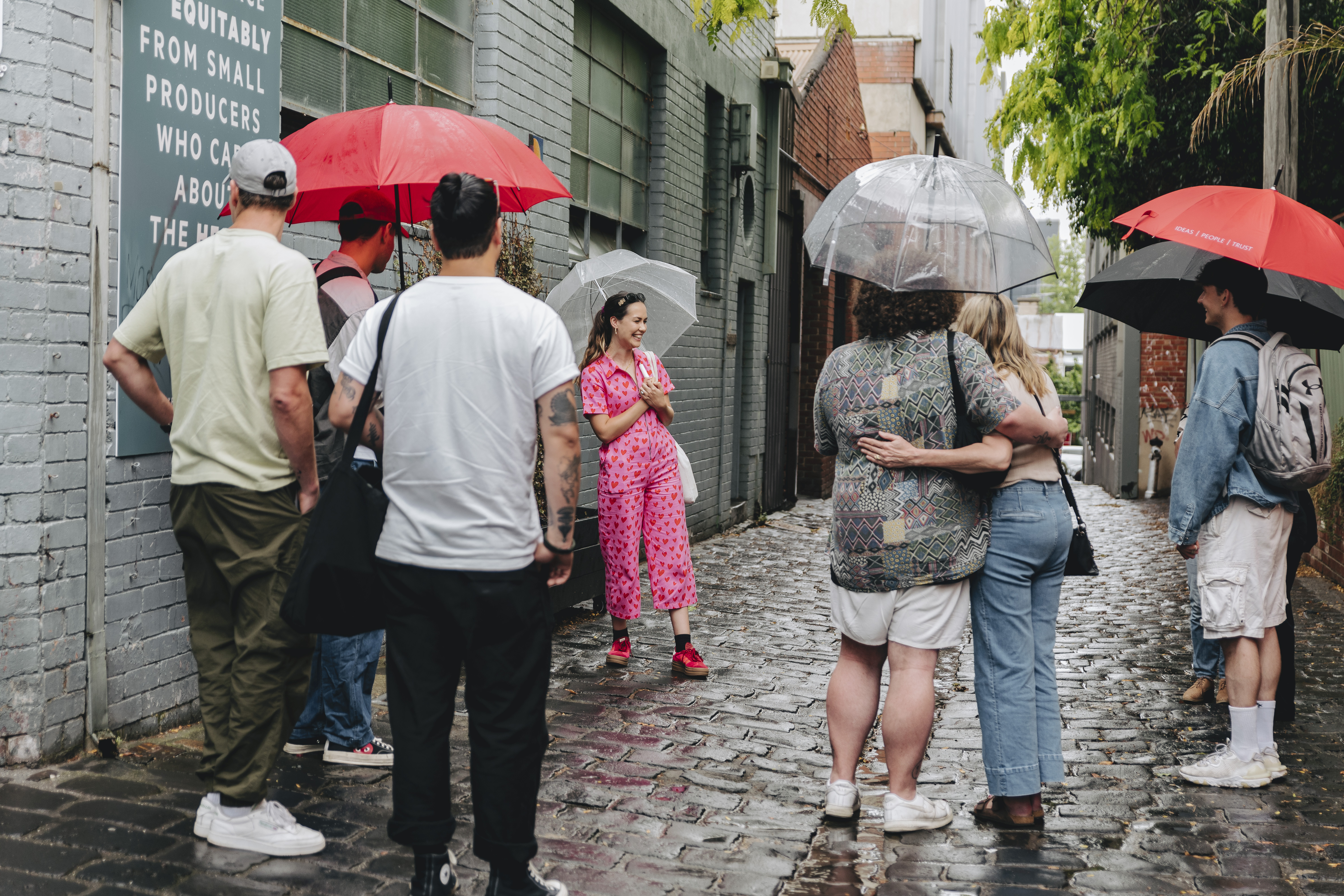 Community-led neighborhood walking tour focused on local heritage