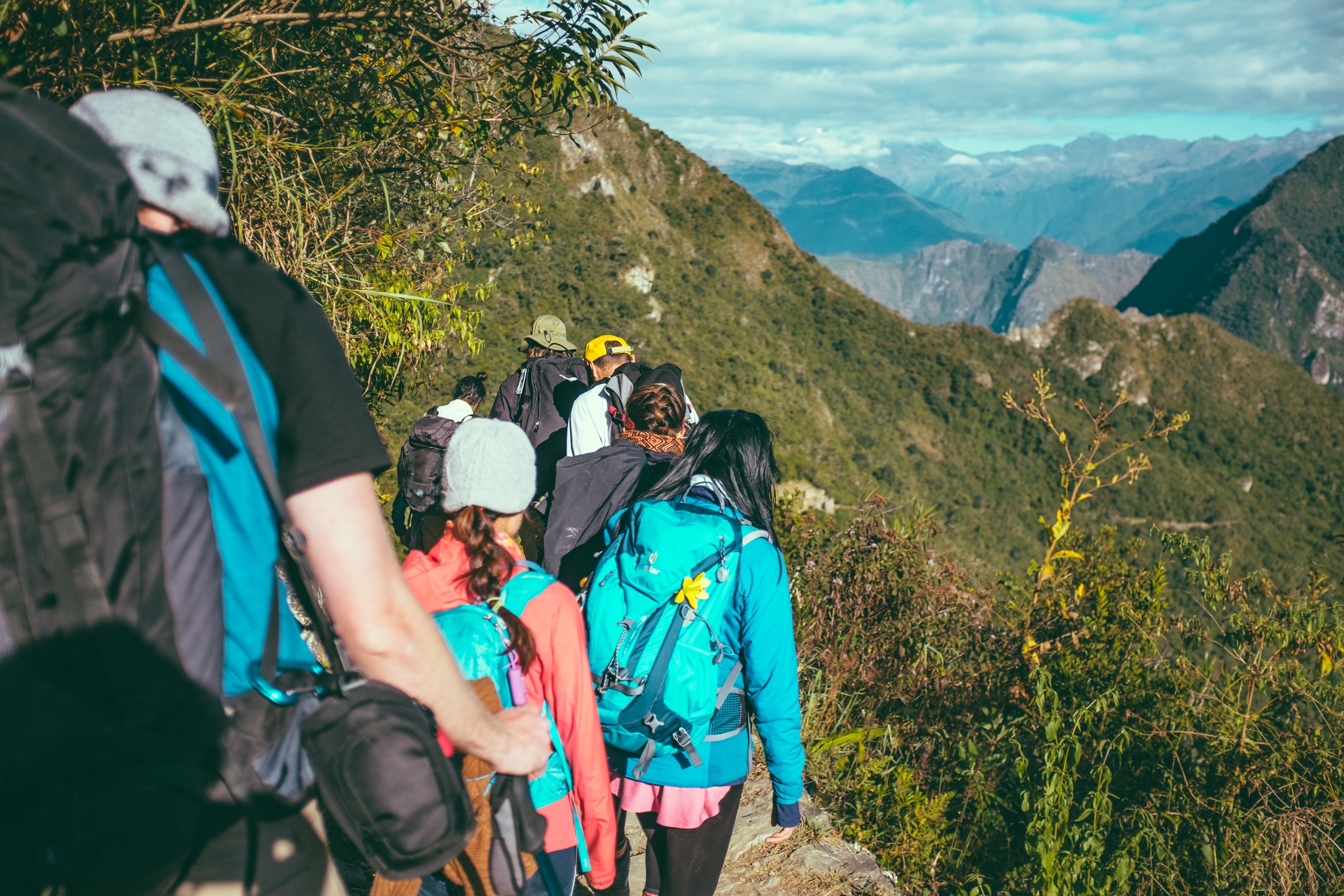 Adventure travel activity that may require specific insurance coverage