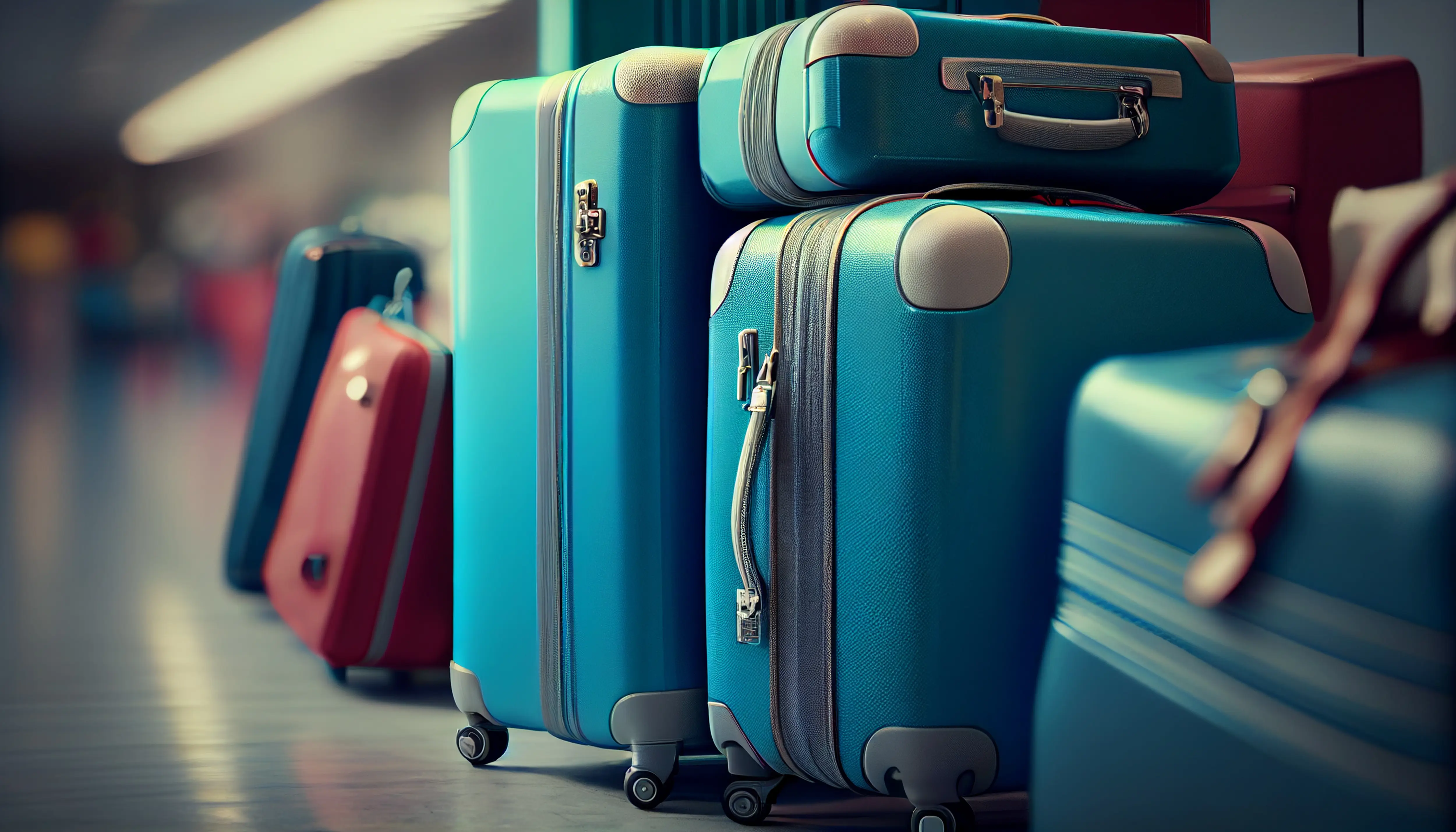 Light luggage suited to frequent hotel changes on a multi-city trip
