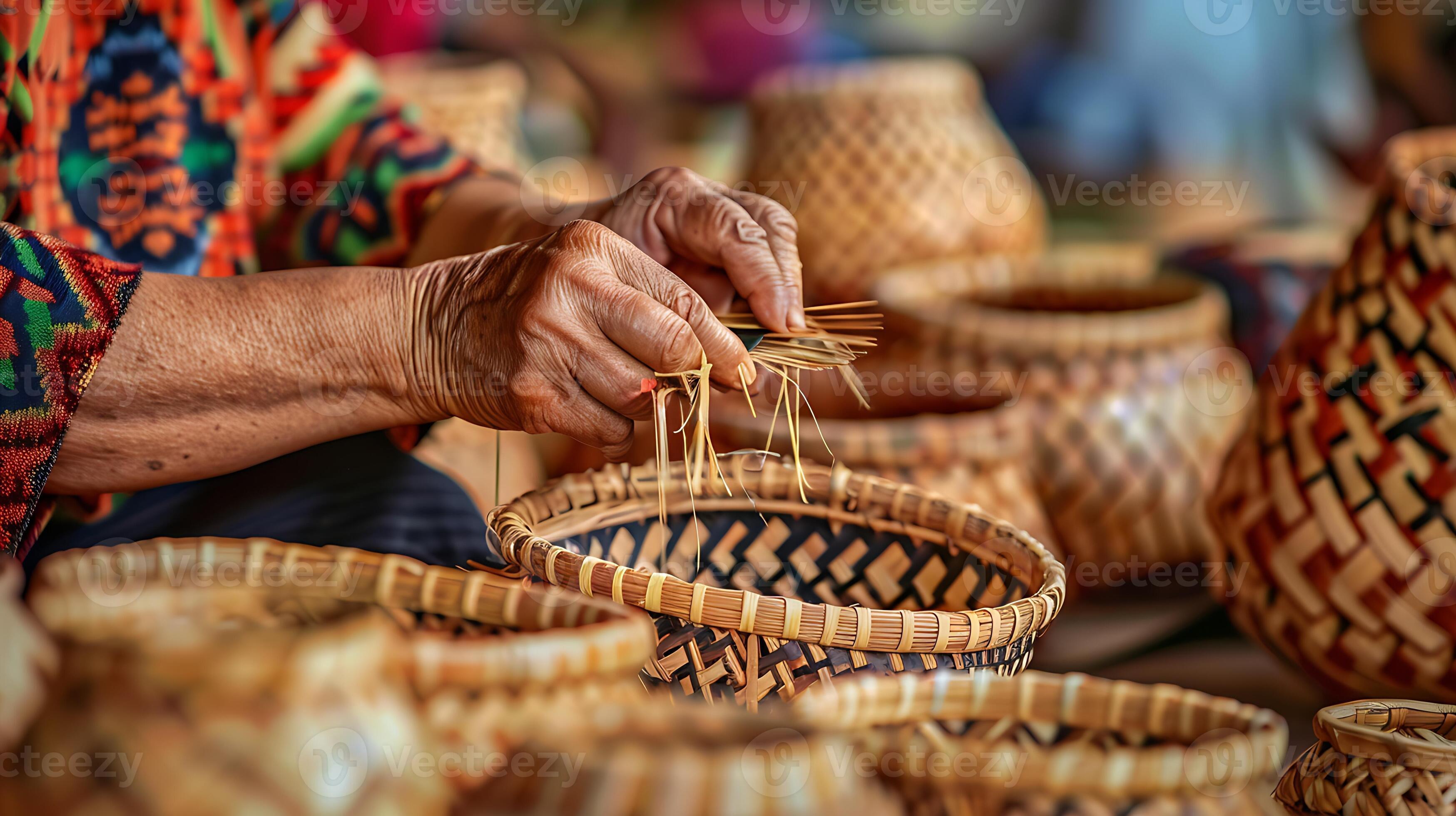 Local artisan leading a hands-on craft workshop for travelers