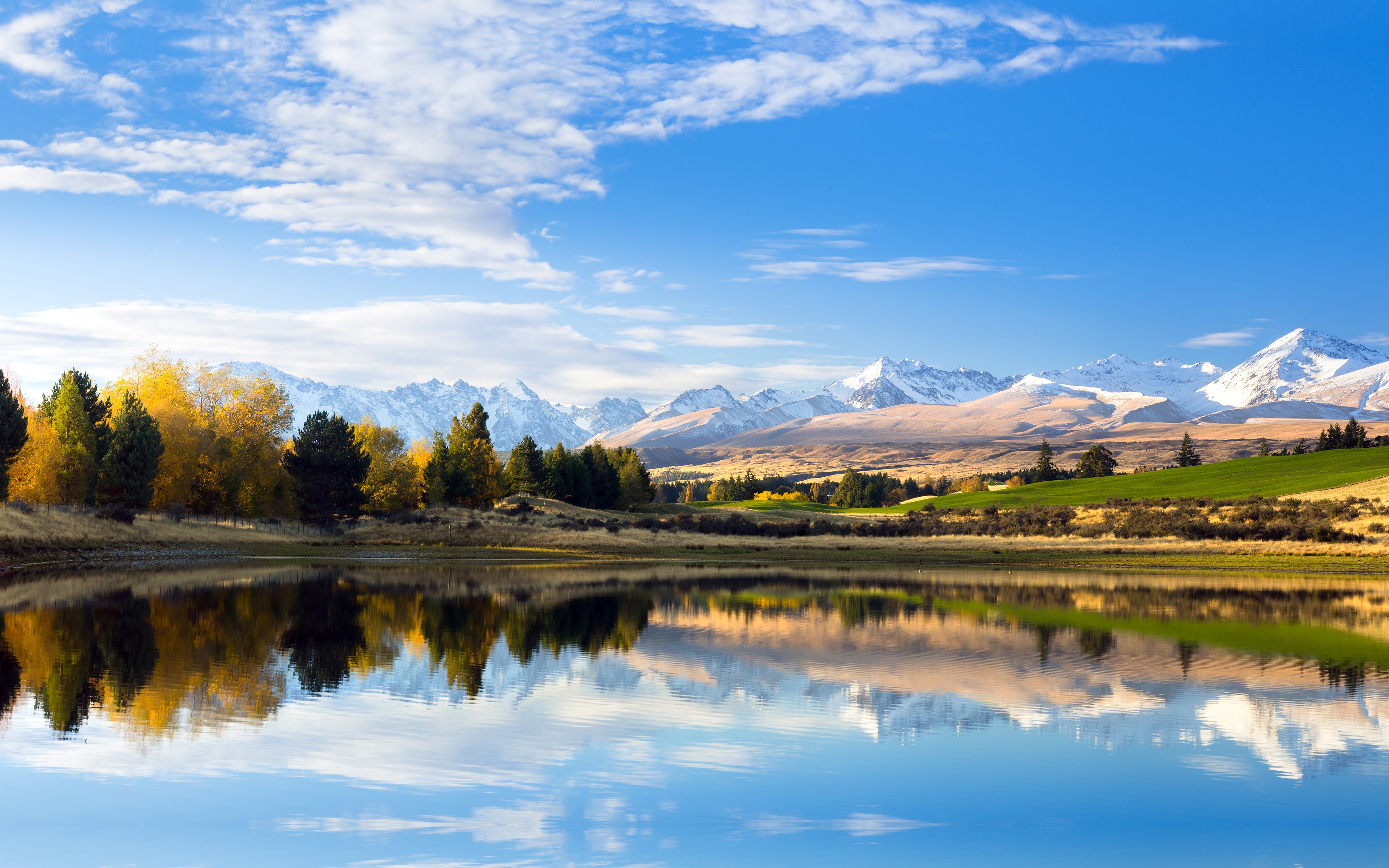 New Zealand landscape during a quieter shoulder season