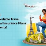 Travel insurance planning with passport, policy documents and international trip essentials